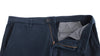 Blue Stretch Straight Fit Pants Chinos