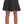 Gray A-Line Above Knee Wool Tweed Skirt
