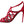 Shoes Stilettos Red Suede Strap Sandals