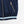 Blue zip cotton cardigan