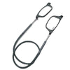 Unisex 1.25 Black frame Reading Presbyopia Magnifying Eye Glasses Neck Hangs