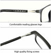 Unisex 1.50 Black Frame Reading Presbyopia Magnifying Eye Glasses Neck Hangs