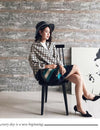 Multi Tone Plaid Oversized Checker Cashmere Blanket Tassel Long Scarf Shawl Wrap