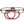 Unisex 3.00 Brown & Red Reading Presbyopia Magnifying Eye Glasses Neck Hangs