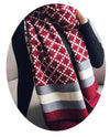 Multi Tone Plaid Oversized Checker Cashmere Blanket Tassel Long Scarf Shawl Wrap
