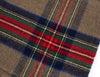 Oversize Blanket Tassel Long Large Wrap Wool Scarf w/ Hat Checker National Shawl