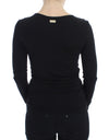 Black Stretch Longsleeve Sweater