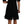 Black Floral Lace Sheath Short Sleeves Dress