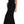 Black Stretch Fit Flare Gown Maxi