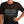 Black Floral Knit Cotton T-shirt