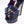 Blue Caiman Crocodile Leather Crystal Shoes