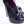 Blue Caiman Crocodile Leather Crystal Shoes