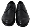 Black Leather SARTORIA Hand Made Shoes