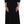 Black Ricamo Wool Stretch Maxi Dress