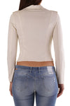 Women White Sweatshirt