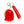 Red Dino Bubble Pop Keychain