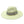 Ivory Straw Panama Fedora