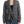 Gray wool knitted cardigan