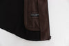 Brown Leather Jacket Biker Coat