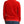 Red velvet zipup sweater