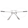 Silver Men Optical Frames