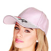 Metallic Pink Designer Visor Hat