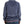 Blue velvet zipup sweater