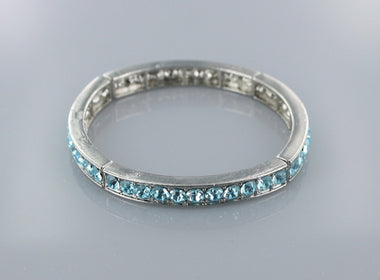 Stretch Single Line Rhinestone Bracelet