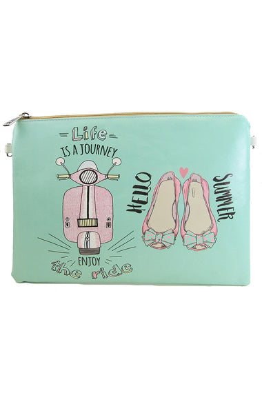 Summer Theme Pouch Bag