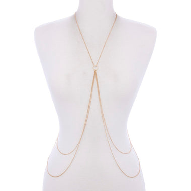 METAL LAYER BODYCHAIN NECKLACE