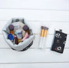 Top Compact Travel Potable Makeup Bag Cosmetic Organizer Bucket Case Women Girl