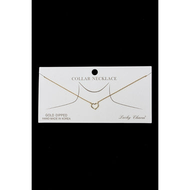 Heart Collar Necklace