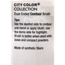 DUAL ENDED CONTOUR BRUSH