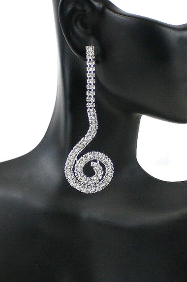 Rhinestone Dangle Earring