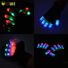 Creative 7 Mode LED Finger Lighting Flashing Glow Mittens Gloves Rave Light Fest