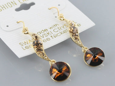 Swarovski Crystal Drop Earring