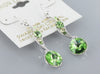 Swarovski Crystal Drop Earring