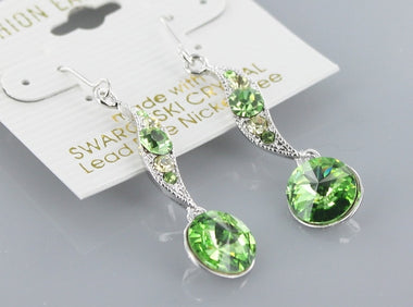 Swarovski Crystal Drop Earring