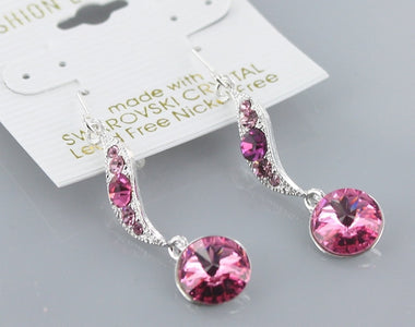 Swarovski Crystal Drop Earring