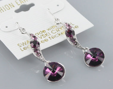 Swarovski Crystal Drop Earring