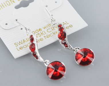 Swarovski Crystal Drop Earring