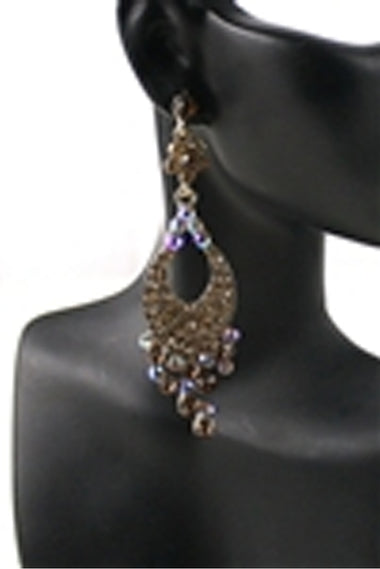 Rhinestone Dangle Earring