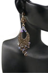 Rhinestone Crystal  Glam Dangle  Earring
