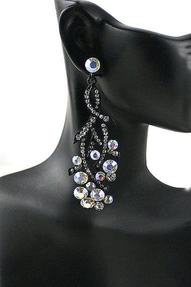 Rhinestone Dangle Earring
