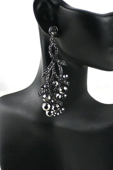Rhinestone Dangle Earring