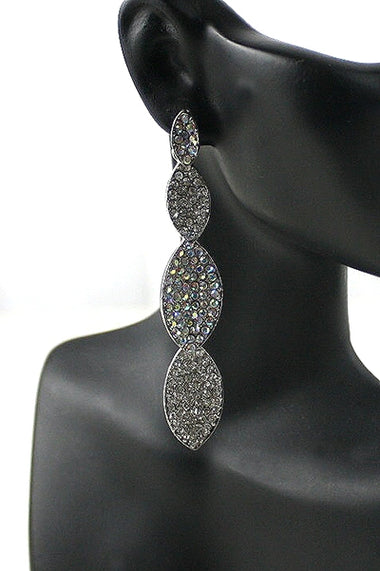 Rhinestone Dangle Earring