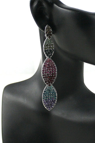 Rhinestone Dangle Earring