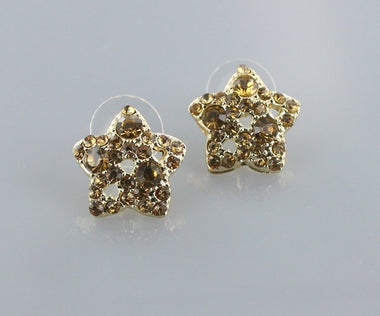Crystal Star Stud Earring