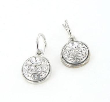 Rhinestone Round Earring