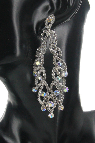 Rhinestone Dangle Earring